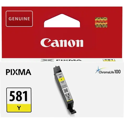 Canon CLI-581 Y originální cartridge žlutá / pro PIXMA TR7550 TR8550 / 5.6ml