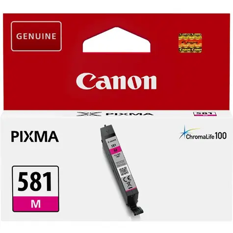 Canon CLI-581 M originální cartridge fialová / pro PIXMA TR7550 TR8550 / 5.6ml