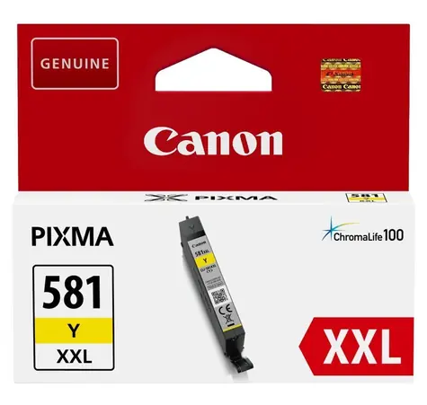 Canon CLI-581XXL Y originální cartridge žlutá / pro PIXMA TR7550 TR8550 / 11.7ml