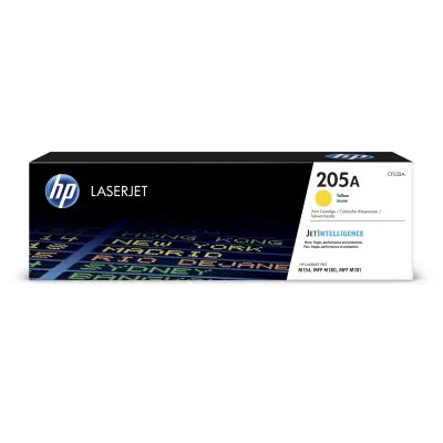 HP originální toner 205A žlutá / Pro M180n a M181fw / 900 stran