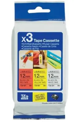 Brother TZE31M3 pásky Multi pack (TZ231+TZ431+TZ631)