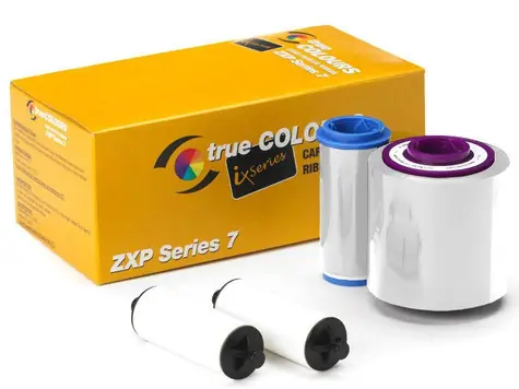 ZEBRA Ribbon zlatá páska pro ZXP7 (potisk 5000 karet)