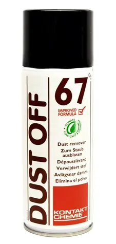 KONTAKT CHEMIE Stlačený vzduch na čištění 400ml / nehořlavý / DUST OFF 67