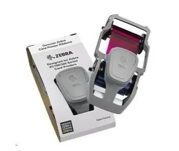 ZEBRA barvící páska YMCKOK pro modely ZC350 / potisk 200 karet