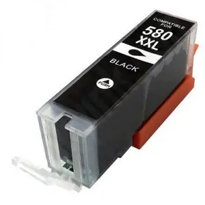 Peach PGI-580XXL kompatibilní cartridge černá / pro PIXMA TR7550 TR8550 / 23 ml