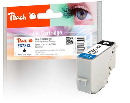 Peach 378XL alternativní cartridge TwinPack černá / pro Expression Photo XP 8000