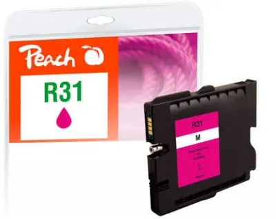 Peach kompatibilní cartridge GC31M fialová / pro Ricoh Aficio GX e2600