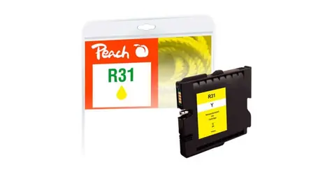 Peach kompatibilní cartridge GC31Y žlutá / pro Ricoh Aficio GX e2600