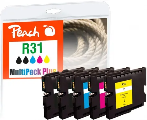 Peach kompatibilní cartridge GC31 MultiPack Plus / pro Ricoh Aficio GX e2600