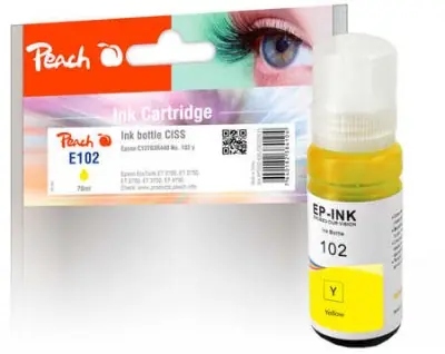 Peach C13T03R440 alternativní inkoust žlutá / 70ml 