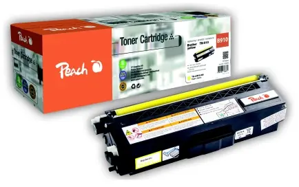 Peach TN-910 Remanufactured alternativní toner žlutá / Brother HL-L9310 CDW / 9000 stran