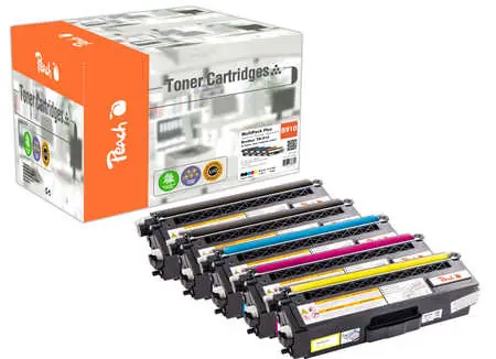 Peach TN-910 Remanufactured alternativní toner MultiPack Plus / Brother HL-L9310 CDW / 5x 9000 stran