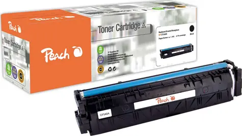 Peach CF540A Remanufactured kompatibilní toner černá / pro LaserJet Pro M281fdw / 1.400 stran