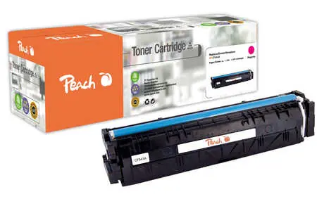 Peach CF543A Remanufactured kompatibilní toner fialová / pro LaserJet Pro M281fdw / 1.300 stran