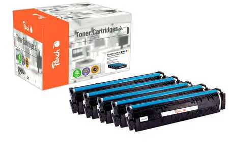 Peach 203A Remanufactured kompatibilní MultiPack Plus / pro LaserJet Pro M281fdw / 2x1400 & 3x1300 stran