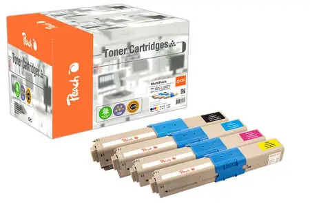 Peach Remanufactured alternativní toner OKI  C332XL MultiPack / pro C332 / 1x3500 & 3x3000 stran