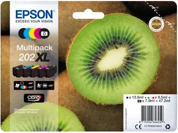 EPSON 202 XL Claria Premium MultiPack / originální cartridge / XP-6000 / 47.2 ml