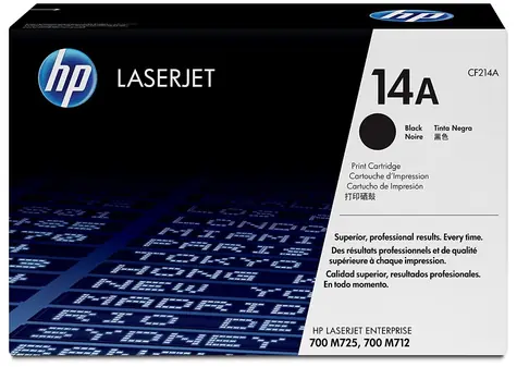 HP 14A originální toner černá / pro HP LaserJet Enterprise 700 M712 & M725 / 10.000 stran