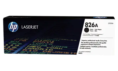 HP 826A originální toner černá / Color LaserJet Enterprise M855dn / 29.000 stran