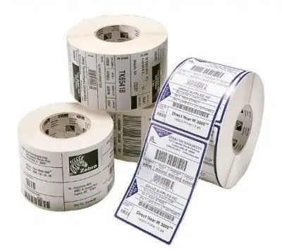 ZEBRA Z-Perform 1000D Termo etikety 51 x 32mm (12 rolí) / pr. role 127mm / pr. dutinky 25.4mm / 2100ks / 12 rolí