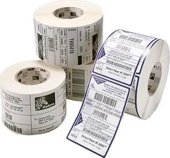 ZEBRA Z-Select 2000T papírové etikety TT 102 x 127mm (12 rolí) / rulička 25mm / 565ks / 12 rolí