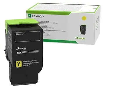 Lexmark 78C20YE originální smluvní toner žlutá / pro CS421dn & CS521dn & CS622de & CX421adn / 1.400stran