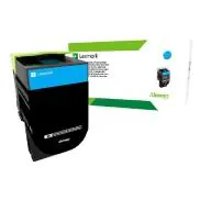 Lexmark 702CE Korporátní tonerová kazeta modrá / 1.000 stran