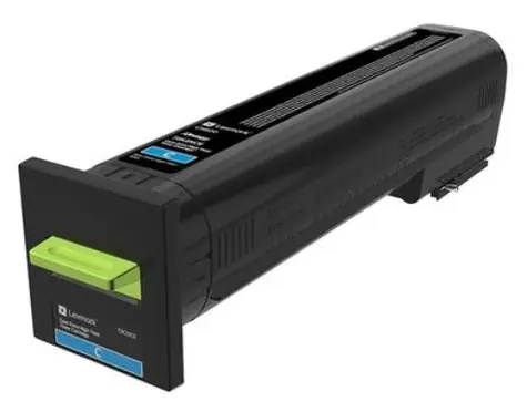 Lexmark 72K2XCE Extra HC tonerová kazeta modrá / pro Lexmark CS820 & CX860 / 22.000 stran