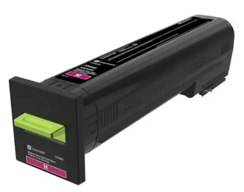Lexmark 72K2XME Extra HC korporátní tonerová kazeta fialová / pro Lexmark CS820 & CX860 / 22.000 stran