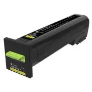 Lexmark 72K2XYE Extra HC vratná tonerová kazeta žlutá / pro Lexmark CS820 & CX860 / 22.000 stran