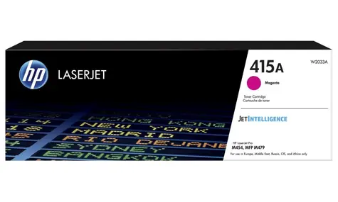 HP 415A originální toner fialová / pro HP Color LaserJet Pro M454dn / 2.100 stran