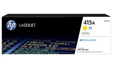 HP 415A originální toner žlutá / pro HP Color LaserJet Pro M454dn / 2.100 stran