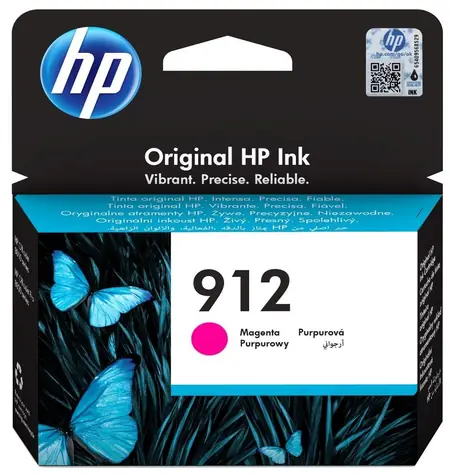 HP 912 originální cartridge fialová / pro HP OfficeJet 8013 & HP OfficeJet Pro 8023 / 2.93ml / 315 stran
