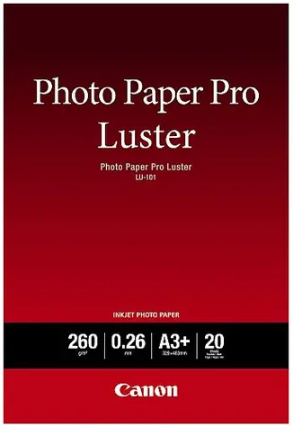 Canon fotopapír LU-101 A3 20 ks / A3 / 260g / 20 listů / lesklý