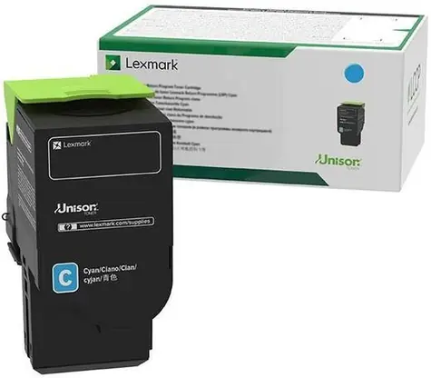 Lexmark C232HC0 HC originální vratný toner modrá / pro C2525 & C2425 & C2535 & MC 2325 & MC 2425 & MS2535 / 2.300stran
