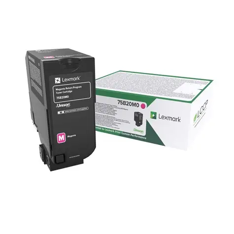 Lexmark 75B20M0 vratná tonerová kazeta fialová / pro Lexmark CS727de & CX727de & CS728de / 10.000 stran