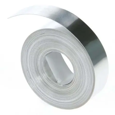 Dymo originální páska do tiskárny štítků 12mm x 4.8m / hliníková bez lepidla pro M1011