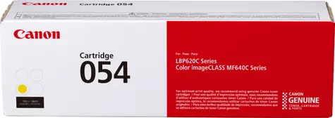 Canon 054Y originální toner žlutá / i-SENSYS LBP621Cw & MF641Cw & i-SENSYS MF645Cx / 1.200 stran