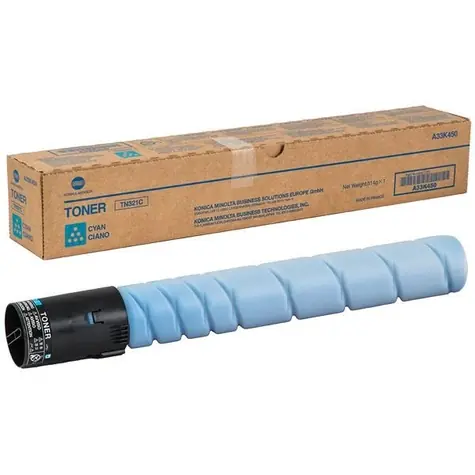 Konica Minolta TN-321C originální toner modrá / pro Bizhub C224 & C284 & C364 / 25.000 stran