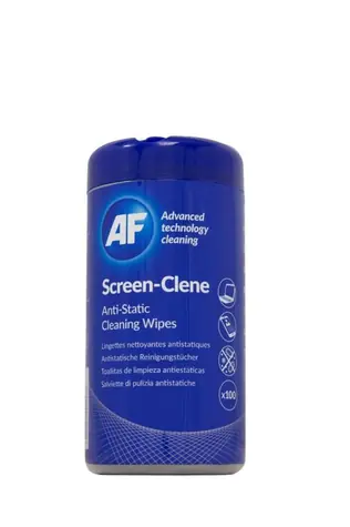 AF Screen-Clene - Antistatický čistič obrazovek a filtrů AF ubrousky / 100ks