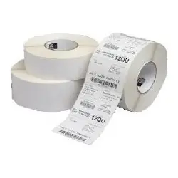 Zebra Z-Perform 1000T samolepicí papírové etikety TT 38x25mm (12 rolí) / role 127mm / rulička 25,4mm / 2580ks / 12 rolí