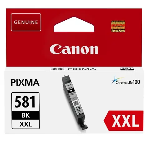 Canon CLI-581XXL B originální cartridge černá / pro PIXMA TR7550 TR8550 / 11.7ml