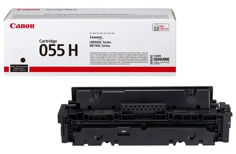 Canon originální toner CRG-055HBk černá / pro i-SENSYS MF742Cdw & MF744Cdw & MF746Cx / 7.600 stran