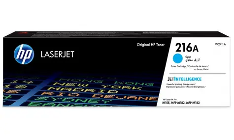 HP originální toner 216A azurová / Pro M182 a Pro MFP M183 / 850 stran