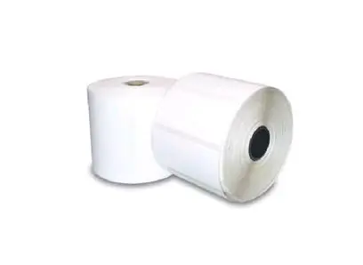 OEM Samolepicí etikety TT 85mm x 45mm / papír bílý / lepicí / 2000ks / 1role / doprodej