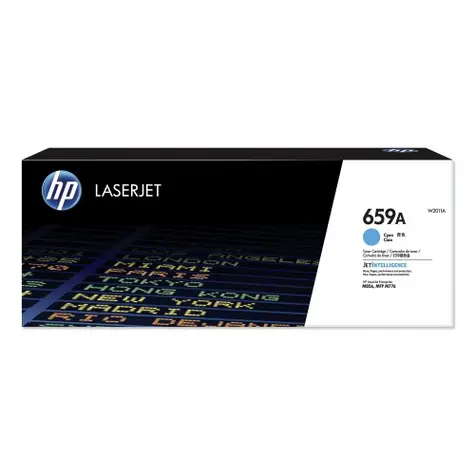 HP 659A originální toner modrá / HP Color LaserJet Enterprise MFP M776 & M856 & M856 DN / 13.000 stran