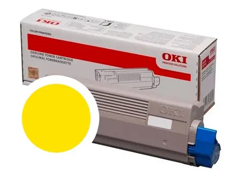 OKI 46861305 originální toner žlutá / C834 & C844 / 10.000 stran 