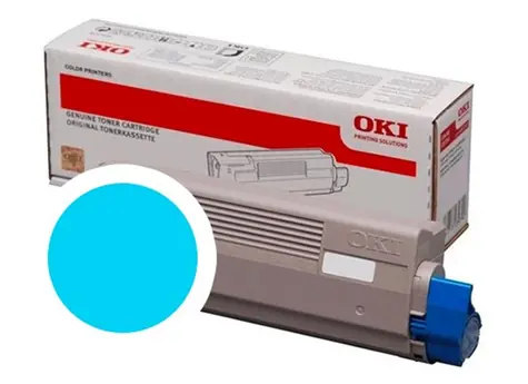 OKI 46861307 originální toner modrá / C834 & C844 / 10.000 stran 
