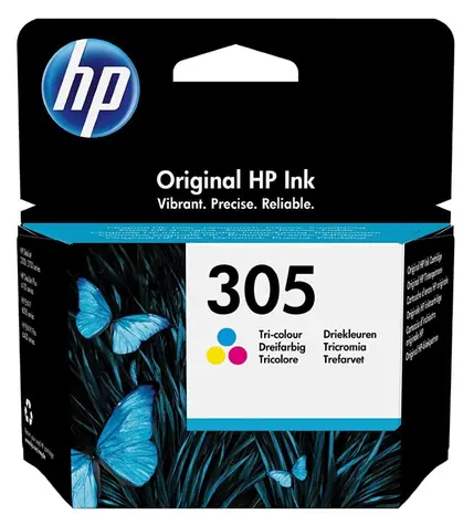 HP 3YM60AE originální cartridge 305 tříbarevná / HP DeskJet 2320 & HP DeskJet 2720 / 2 ml 