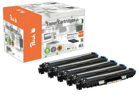 Peach alternativní toner TN247 CombiPack Plus / DCP-L3550CDW & HL-L3210CW & MFC-L3730CDN
